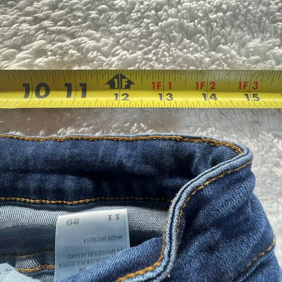 KANCAN Womens Mid Rise Skinny Blue Denim Stretch Jeans Estilo Los Angeles 11/29 - Picture 8 of 8